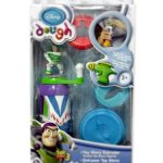 Disney Dough Toy Story Extruder playset in packaging, featuring Buzz Lightyear figure and modeling dough tools for children aged 3 and up.